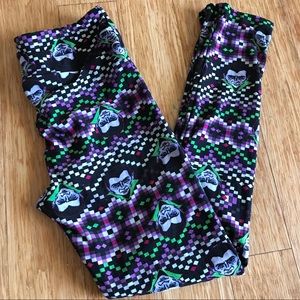 Lularoe Dracula vampire Halloween leggings OS